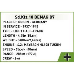 Set de constructie - Sd. Kfz. 10 Demag D7