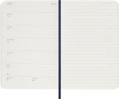 Agenda 2025 - 12 Months Weekly Planner - Soft Cover, Pocket - Safire Blue