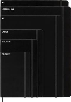 Agenda 2025 - 12 Months Weekly Planner - Soft Cover, Large - Black