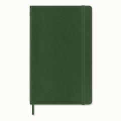 Agenda 2025 - Moleskine Classic 12 Month - Weekly Notebook Planner - Soft Cover - Large, Green