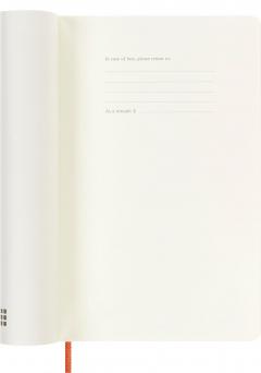 Agenda 2025 - Moleskine Precious and Ethical 12 Month - Weekly Planner - Soft Cover - Large, Orange