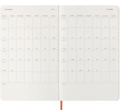 Agenda 2025 - Moleskine Precious and Ethical 12 Month - Weekly Planner - Soft Cover - Large, Orange
