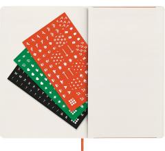 Agenda 2025 - Moleskine Precious and Ethical 12 Month - Weekly Planner - Soft Cover - Large, Orange
