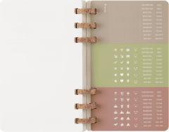 Agenda 2024/2025 - Student Life 12-Month Diary - Large, Soft Cover, Spiral - Black