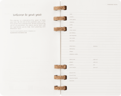 Agenda 2024/2025 - Student Life 12-Month Diary - Large, Soft Cover, Spiral - Black