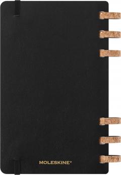 Agenda 2025 - Moleskine Spiral 12 Month - Weekly and Monthly Life Planner - Large - Soft Cover, Black