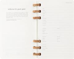 Agenda 2025 - Moleskine Spiral 12 Month - Weekly and Monthly Life Planner - Large - Soft Cover, Black