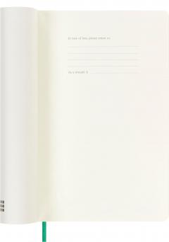 Agenda 2025 - Moleskine Precious and Ethical 12 Month - Weekly Planner - Soft Cover - Large, Green