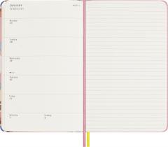 Agenda - Moleskine 12 Mounth Diary by Momoko Sakura Undated Planner Large