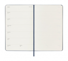 Agenda 2025 - Moleskine 12 Month - Weekly Diary Planner - Large Sapphire