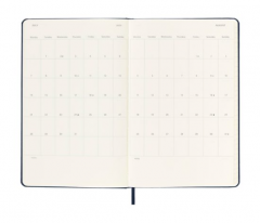 Agenda 2025 - Moleskine 12 Month - Weekly Diary Planner - Large Sapphire