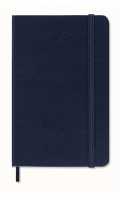 Agenda 2025 - Moleskine 12 Months Weekly Planner - Pocket Sapphire