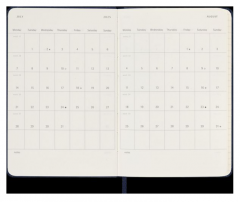 Agenda 2025 - Moleskine 12 Months Weekly Planner - Pocket Sapphire
