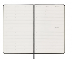 Agenda 2025 - Moleskine Clasic 12 Month - Weekly Vertical Planner