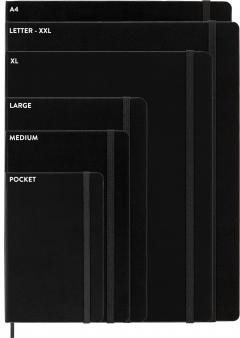 Agenda 2025 - Moleskine PRO 12 Month - Weekly Vertical Planner - Hard Cover - XL, Black