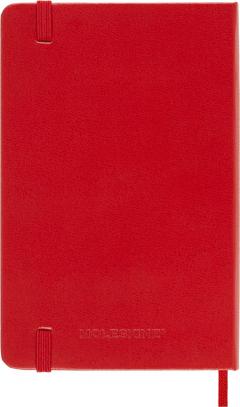 Agenda 2025 - Moleskine Classic 12 Month - Weekly Notebook Planner - Hard Cover - Pocket, Red