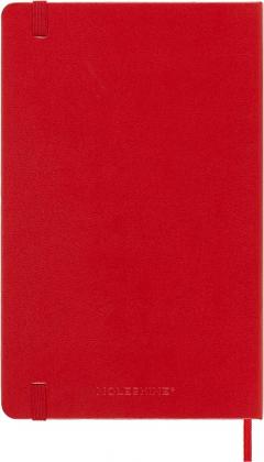 Agenda 2025 - Moleskine Classic 12 Month - Weekly Notebook Planner - Hard Cover - Large, Red