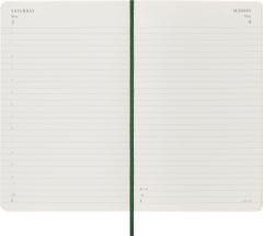 Agenda 2025 - Moleskine Classic 12 Month - Daily Planner - Soft Cover - Large, Green