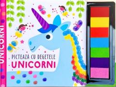 Unicorni. Picteaza cu degetele