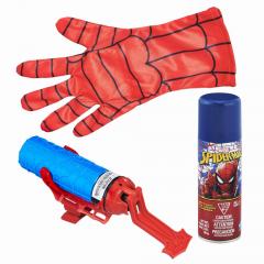 Jucarie - Spider-Man Lansator cu manusa 2in1 cu spuma si apa