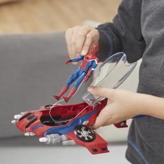 Jucarie - Figurina cu vehicul Spider-Man - Spider jet