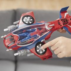 Jucarie - Figurina cu vehicul Spider-Man - Spider jet