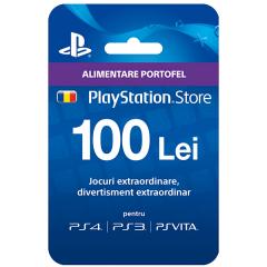 Card de alimentare - PlayStation Plus - 100 Lei