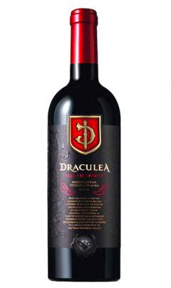 Vin rosu - Draculea Merlot, Syrah, Feteasca Neagra, 13.5%. sec