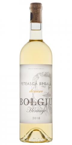 Vin alb - Crama Bolgiu, Heritage, Feteasca Regala, Demisec, 13%, 2018