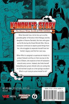 Naruto: Konoha’s Story - The Steam Ninja Scrolls: The Manga - Volume 1