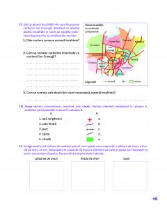 Geografie - Caietul elevului clasa a IV-a 