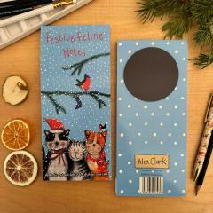 Carnet magnetic - To Do List - Festive Cats