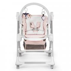 Scaun de masa Kinderkraft - Lastree - 2 in 1, transformabil, Pink