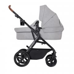 Carucior 3 In 1 Kinderkraft - A-Tour, Light Grey