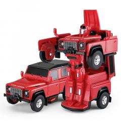 Masina convertibila - Land Rover Defender - Rosu