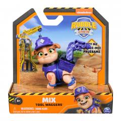 Figurina - Paw Patrol - Rubble & Crew - Mix