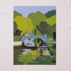 Tricou - Carturesti x Ana Popescu - Cismigiu - marime L