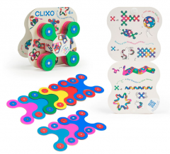 Joc magnetic de constructie 9 piese - Tiny & Mighty