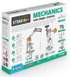 Joc constructie - STEM - Descopera mecanica: parghii, legaturi si structuri