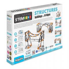 Set constructie - STEM - Descopera tehnologia structurilor: Cladiri si poduri