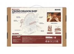 Puzzle 3D - Corabia vikinga Dragon