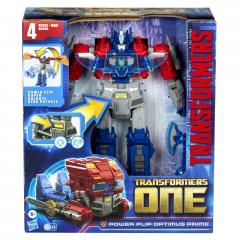 Figurina Transformers One - Power Flip Optimus Prime