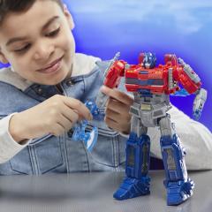 Figurina Transformers One - Power Flip Optimus Prime