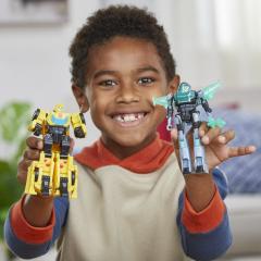 Set 2 figurine - Transformers Earthspark - Bumblebee si Mo Malto