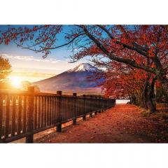Puzzle 1000 piese - Muntele Fuji, Japonia