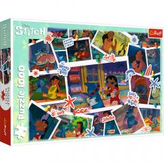 Puzzle 1000 piese - Disney Lilo si Stitch - Dulci Amintiri
