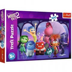 Puzzle 100 piese - Disney Inside Out 2 - Lumea Minunata