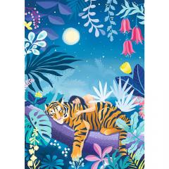 Puzzle 500 piese - Tiger's Nap