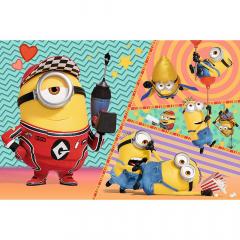 Puzzle 4-in-1 - Despicable Me 4 (Minionii trazniti)