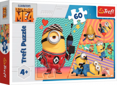 Puzzle 4-in-1 - Despicable Me 4 (Minionii trazniti)